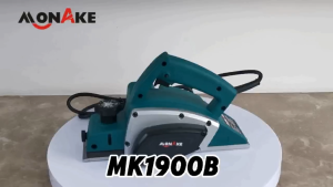 MONAKE German Tool Electric Planner Mesin Serut kayu alat plane Pasah Ketam MK1900B