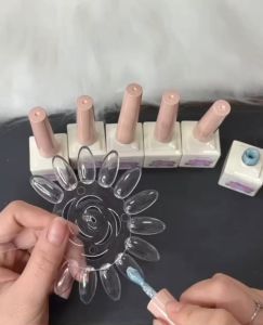 Sơn móng tay nail thạch nhũ cát  Sơn nhũ cát trang trí móng nail chai 12ml