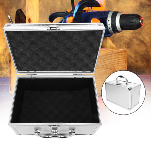 230*150*125mm Aluminum Alloy Toolbox Portable Display Case Instrumentation Box Tool Box Aluminum Tool Box Portable Display Case