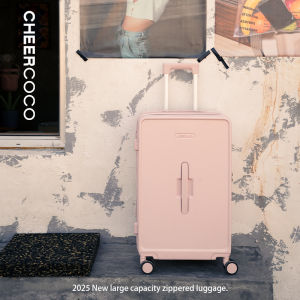 MARRLVE | Large Capacity Explosion-proof Zipper 100% Covestro PC Dual Bearing Silent Wheel Travel Suitcase