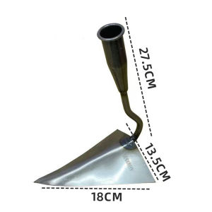 FinDee จอบสามเหลี่ยม จอบอเนกประสงค์ กำจัดวัชพืช อุปกรณ์ขุดดินปลายแหลม Triangular hoe