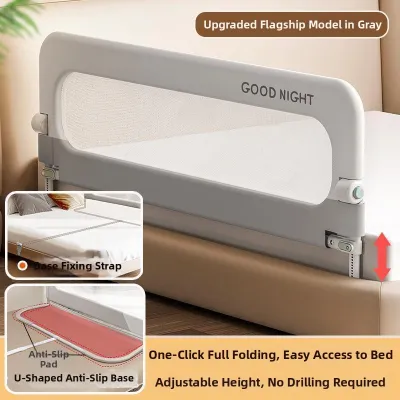 ZUNYI | Baby Bedside Safety Guard Rail Easy Install