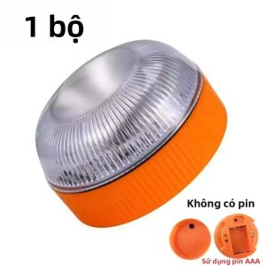 Đèn Khẩn Cấp Ô Tô LED V16 Đèn Báo An Toàn Cảm Ứng Từ Tính Đèn Báo An Toàn Chạy Bằng Pin AA Đèn Pin Tai Nạn Đường Bộ