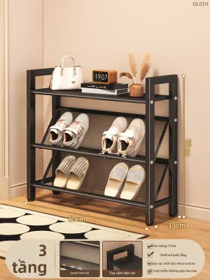 ZHUANJIAO | Giá Đỡ Giày Gia Đình Đa Năng Mỏng 15cm