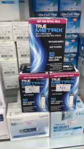 Que thử đường huyết TRUE Metrix DATE XA Truemetrix 50 que chính hãng