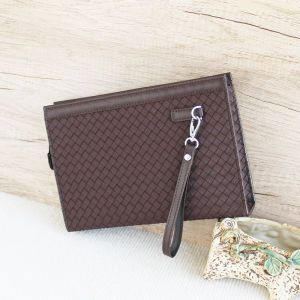 Túi Xách Nam Dệt Nhiều Ngăn Dung Tích Lớn Túi Xách Công Sở Thường Ngày Túi Đeo Vai Bằng Da PU Có Khóa Kéo