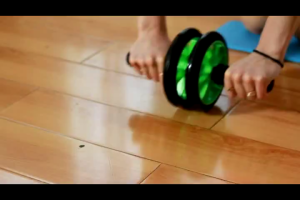 Suki mart abdominal wheel Dual AB Roller Exercise16 inches Smooth Function Sculpt Killer Abs