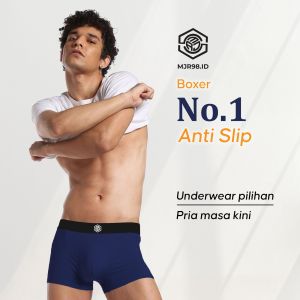 CD PRIA DEWASA CELANA DALAM BOXER NO 1 MJR ANTI SELIP