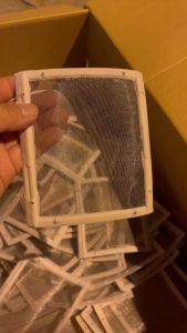 Góc lưới chuyên dùng cho nhà yến màng lưới inok 100% không rỉ giúp chim làm tổ nhanh trắng đẹp.