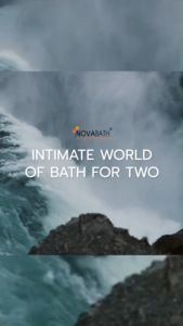 Novabath อ่างอาบน้ำวนสำหรับ 2 ท่าน BATHTUB รุ่น NVB-OLBT334