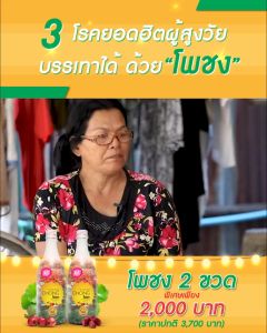 เครื่องดื่มสมุนไพร โพชง Pochong (980 ml) - ขวดใหญ่