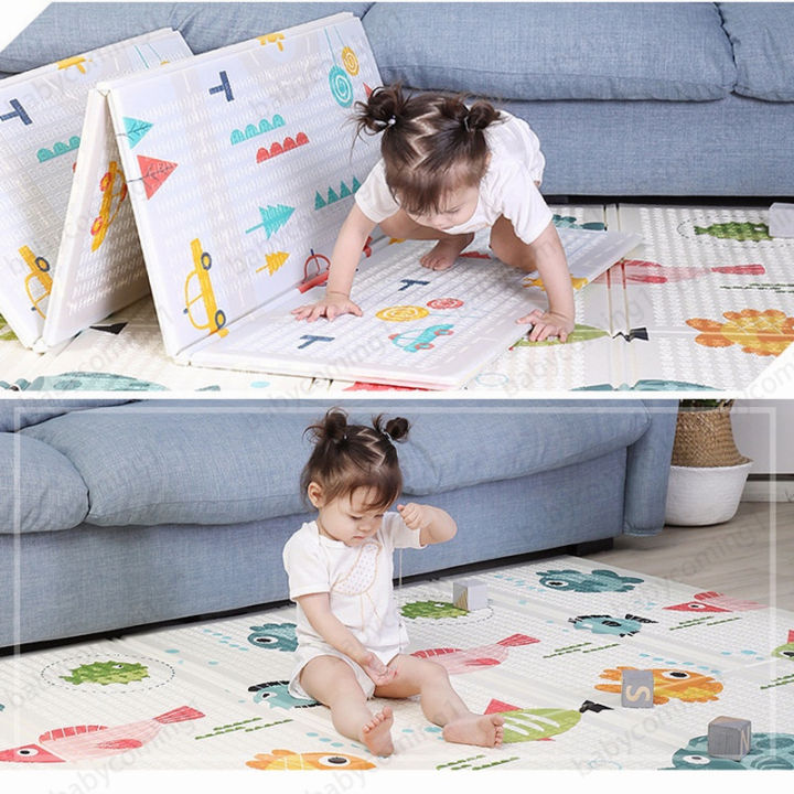 Baby Playmat Baby Carpet Floor Mats Play Mat Large Foldable Waterproof
