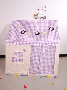 Kids Play Tent Indoor Playhouse for Boys Girls Princess Castle Large Children Tent with Windows