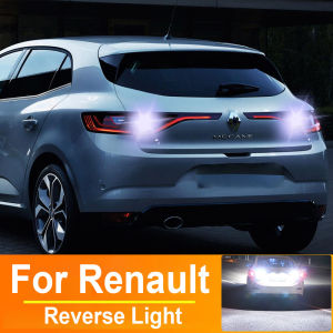 2pcs Reverse Light Bulbs Back Up Lamp For Renault Megane 4 Scenic 4 Fluence Saloon W16W T15 921 912 LED Canbus NO ERROR