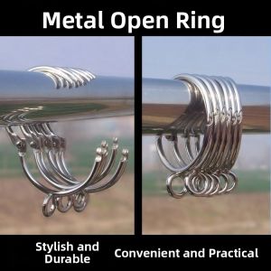 Openable Curtain Rings Metal
