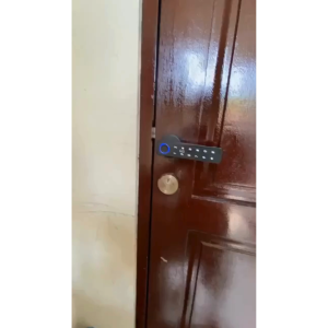 READY Foshan Smart Door Lock Kunci Pintu Rumah Sidik Jari Fingerprint Password Kartu Alarm M20