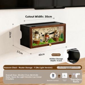 XIANGYUE | Cable Concealing Router and Set-top Box Organizer