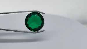 Natural Brazil Green Tourmaline 9.05 Cts. Round Cut Eye Clean Loose Gemstone