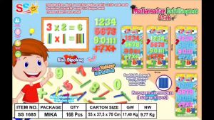 Mainan Edukasi Anak Angka Belajar Menghitung Anak - Mainan Matematika Menghitung Angka 1685