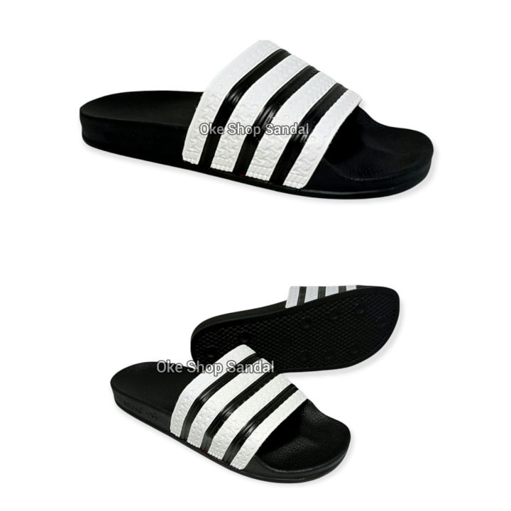 Sandal Adidas Adilette Sandal Selop/slide/flip flop Sandal Pria - Main Image
