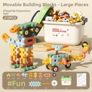 Letop Baby | Educational Large Soft Building Blocks Toys for 3-6 Years Old Children Birthday Gift
