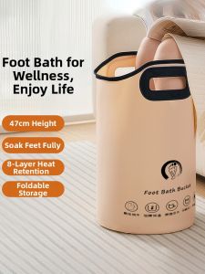 Aszune | Portable Foldable Massage Bath Foot Tub