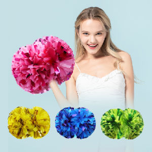 Professional Competition Cheerleading Flower Ball Props Durable Non-Fading Washable Import Material for Gymnastics Fitness
