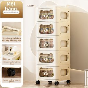 JILI | Tủ Lưu Trữ Quần Áo Cho Bé Có Ngăn Kéo