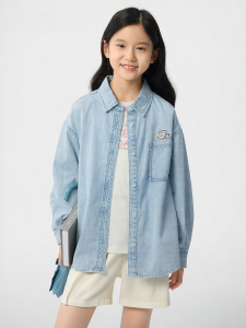 Balabala | Spring Casual Children Jeans Shirt