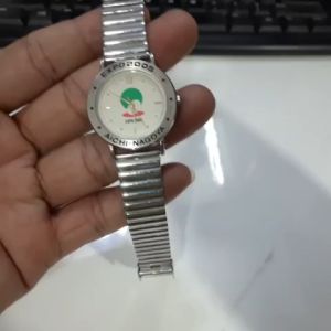 Đồng hồ nữ dây thép Expo 20005 Aichi Nagoya size 32mm second hand Japan