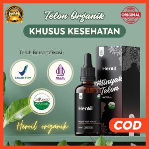 Minyak Telon Organik Heroil khusus untuk kesehatan kulit bayi  60 ml