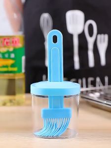 Barbecue Oiling Brush Sauce Brush With Bottle For Baking BBQ High Temperature Resistant Tools