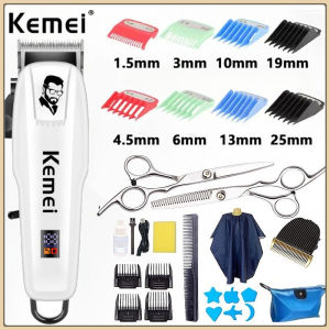 ส่งเร็วภายใน 24 ชม KEMEI KM-809A แบตเตอเลี่ยนตัดผม ปัตตาเลี่ยนตัดผม แบตเตอเลี่ยนไร้สาย COD