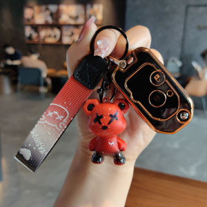 car keychian for honda jazz city brio civic crv accord honda 2 buttons key case honda modified key cover