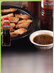 Japanese Style Barbecue Sauce Garlic Flavor All Purpose Grilling Dip Sauce Big Chang Charcoal Roast Meat Juice 575g Bottle