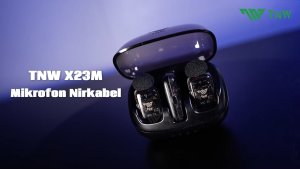 TNW X23M Wireless Microphone Ultra-Mini Mic Mikrofon HP Dengan AI Voice Changer Untuk Video Recording Live Streaming