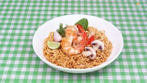 BaYin Instant Non-fried Noodle Tom Yum Creamy Shrimp Flavoured 100g x 5packs