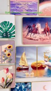 3 ภาพกรอบรูปผสมผสานที่ทันสมัยและเรียบง่ายสไตล์นอร์ดิกภาพวาดตกแต่งรวมทั้งกรอบรูป 40x60cm+50x70cm+60x80cm+30x40cm รหัสสินค้า: {product\_code}