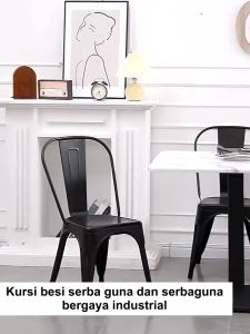 Highline Kursi Cafe Besi Kursi Makan Kursi Tolix Kursi Besi Bar Kursi Cafe Industrial Kursi Makan