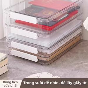 Hộp Lưu Trữ Tài Liệu A4 Đa Năng