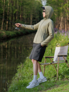 BOSIDENG | Sun Protection UV UPF100 Cool Feeling Quick-Dry Breathable Fishing Sunscreen Jacket