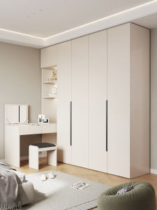 Customizable Simple Design Wooden Wardrobe