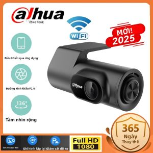 Camera Mini Tầm Nhìn Ban Đêm DAHUA HD Thiết Kế Tàng Hình Với Kết Nối Điện Thoại Thông Minh WiFi Giám Sát Đỗ Xe 24 Giờ Màu Đen