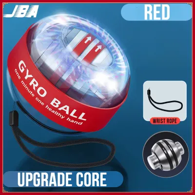 JBA cổ tay bóng đầy màu sắc Led Light Gyro Power Ball Hiệu quả cao Durable Hand Intensive Coach Finger Workout Arm Workout Thiết bị