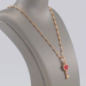 Hyl Jewelry 360N Kalung Titanium Wanita Karat Emas Silver Asli Panjang Muda & Anti Luntur