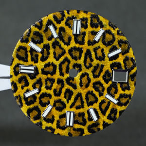 NH35 dial 28.5mm leopard print design high-quality exquisite and unique watch face compatible with NH34/35/36 movements