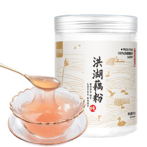 Honghu Pure Lotus Root Starch Coupling Powder Pregnant Women without Adding Ancient Style Sucrose-Free Original Flavor Lotus Root Congee Official Flagship Store Zhengzongpin