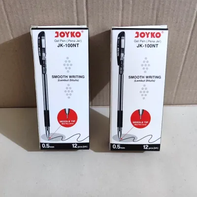 1 Pak Pulpen Joyko JK 100 NT Isi 12 Pcs HITAM