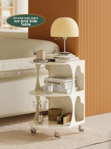 NANGUAHEZI | Moveable Storage Side Table Acrylic