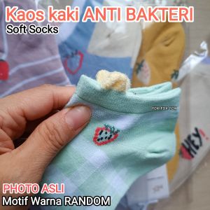 Fox- Kaus kaki Wanita Cotton Mata kaki